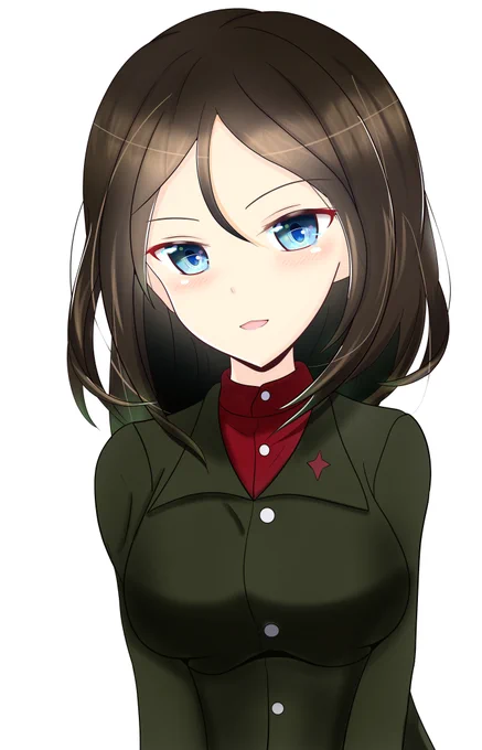 #見た人も無言で緑色のものをあげる 
