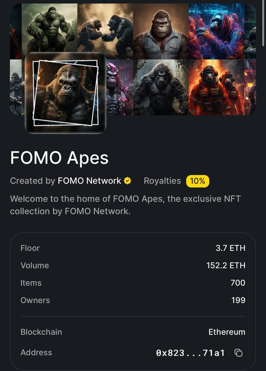 Presale was successfully done on <a href="/TheGemPad/">𝗚𝗲𝗺𝗣𝗮𝗱</a> and this is a launch that many have been waiting for. 
Their NFT price floor is above 3.5 ETH and keeps going up.

Definitely keep an eye on them and join their telegram for tomorrow's token launch!
#NFT #Ethereum