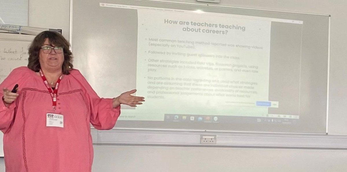 It was fabulous to welcome Dr Lorraine Godden from Carleton university - Canada this week to disscuss career related learning during the primary phase of education. We will be uploading a recording of the event shortly. #careers #careerleaders