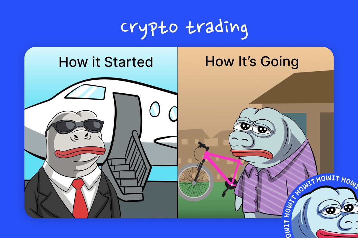 Howit's life is a rollercoaster of oopsies and oh-nos. With $HOWIT, you're in for a ride through crypto's fumbles.