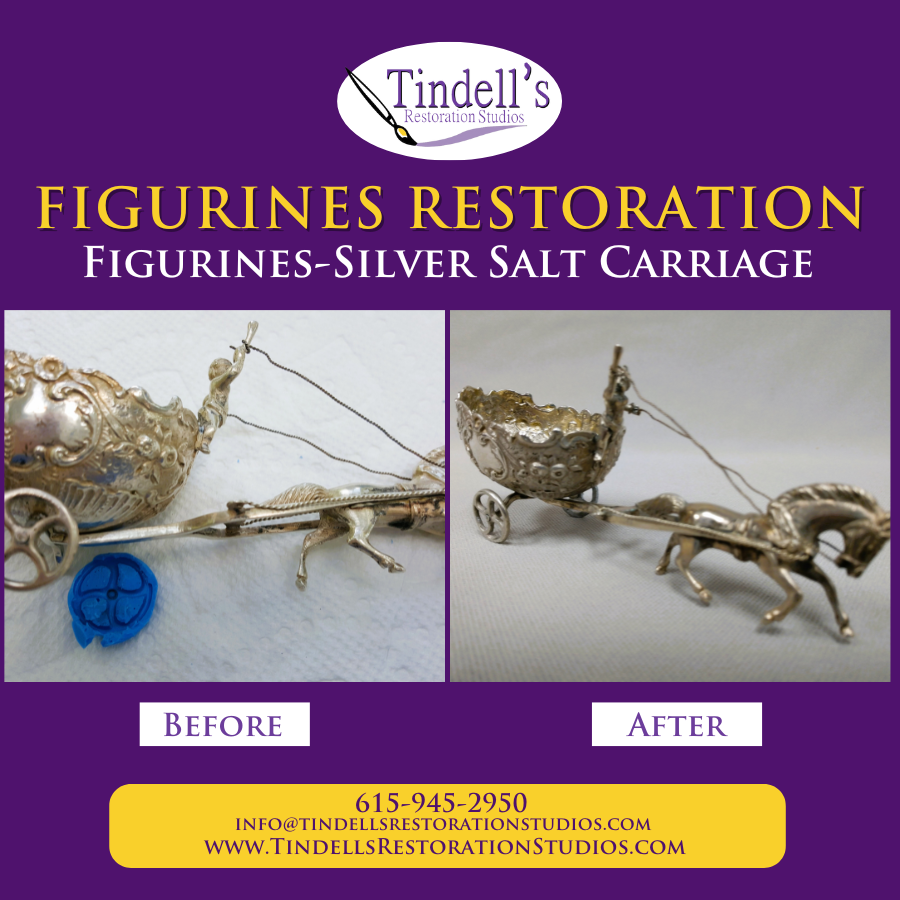 Whether it is a silver salt carriage or a delicate porcelain figurine, we restore cherished items. We understand each figurine is unique &amp; we approach each restoration with precision &amp; attention to detail

#FigurineRestoration #PreciousObjects #Expertise

bit.ly/3PyCt7K