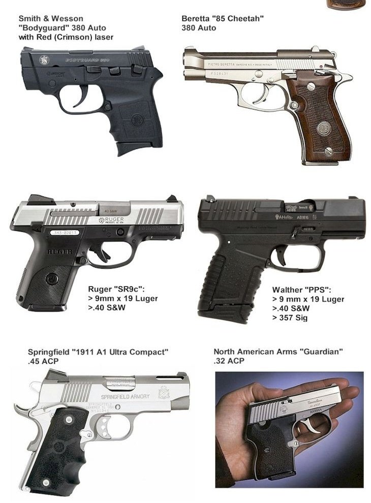 These guns were designed for concealed carry. Which ones you like best ?