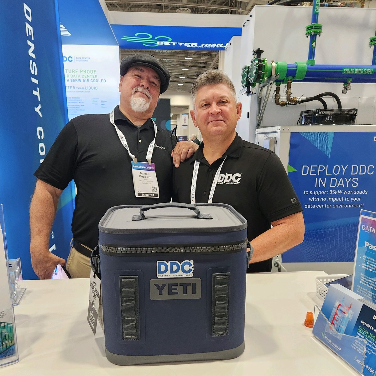 Get ready to win big at #DataCenterWorld by picking up your Passport to Prizes! Then come by Booth #205 for your chance to win a YETI cooler from DDC and experience the future of data center solutions. #DCW24