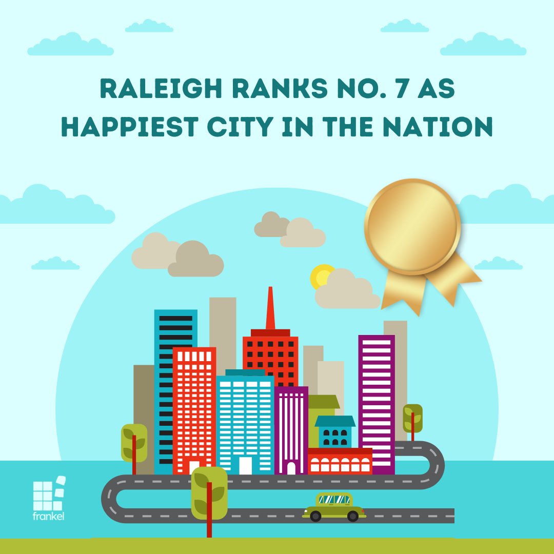 Raleigh secured the 7th position among the happiest cities in the US in a 2024 SmartAsset study titled 'Where Americans Are Happiest.' 🏆🥇🎇

ow.ly/lH1B50Ri8hO

#HappinessIndex #BestPlacesToLive #Raleigh  #HappyCities #WellnessWednesday