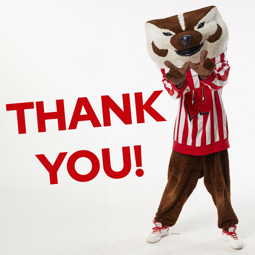 Let's hear it for our #DayoftheBadger donors! A huge, heartfelt thank you for all of your support!