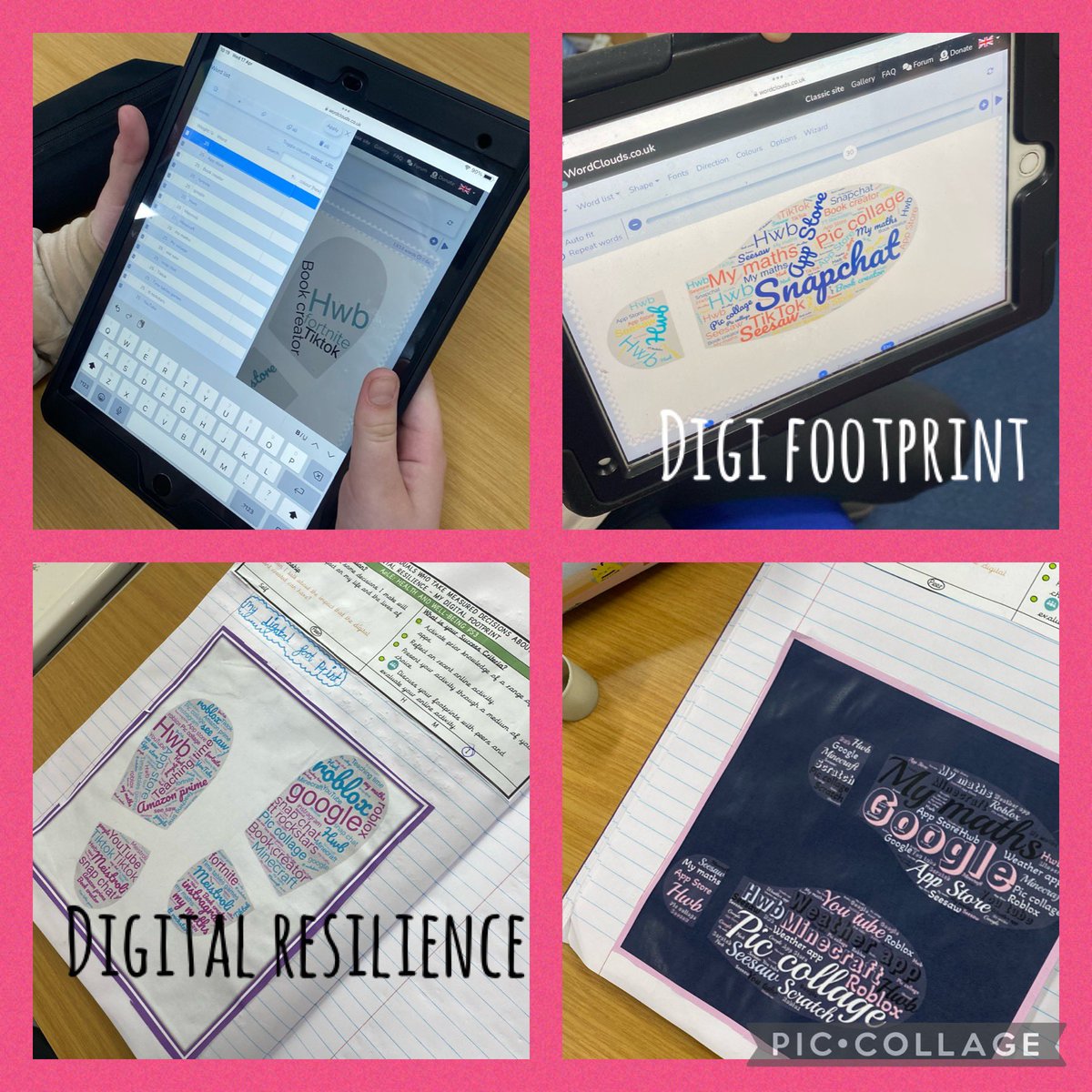Some fine cricket skills on show during PE this week! Also Y5 @PDCSPrimary have been discussing their online activity & used their #digitalskills to create their own ‘digi footprints’. #healthconfidentindividuals #digitalresilience