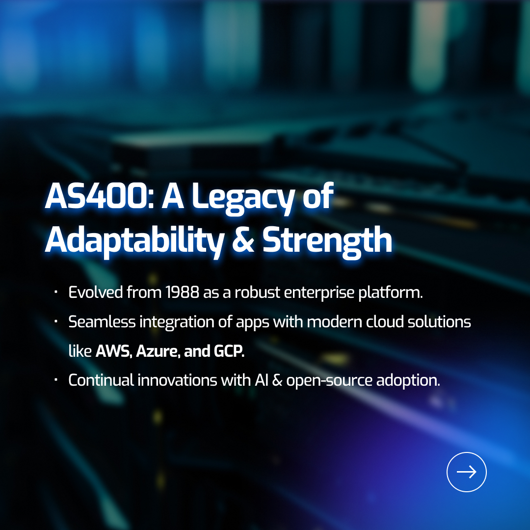 nalashaa's tweet image. Navigate the evolution of enterprise computing with our AS400 solutions. Explore the journey, embrace the benefits, and join us in redefining success! 
Click here to Start: bit.ly/4aFwbfL
#AS400 #EnterpriseComputing #Innovation #BusinessTransformation #LegacySytems