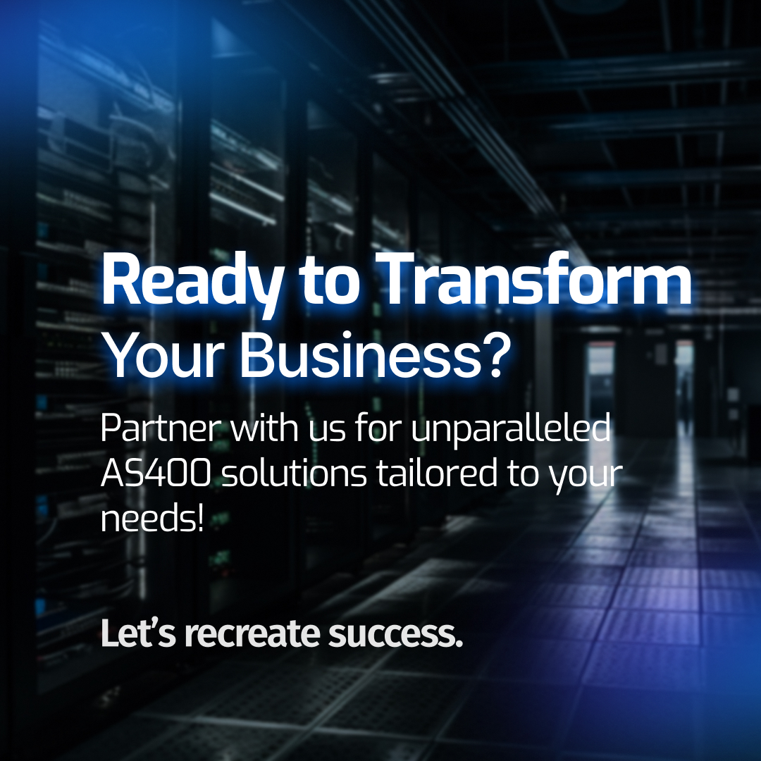 nalashaa's tweet image. Navigate the evolution of enterprise computing with our AS400 solutions. Explore the journey, embrace the benefits, and join us in redefining success! 
Click here to Start: bit.ly/4aFwbfL
#AS400 #EnterpriseComputing #Innovation #BusinessTransformation #LegacySytems