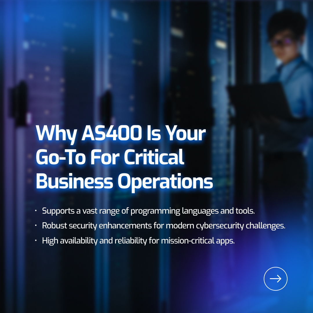 nalashaa's tweet image. Navigate the evolution of enterprise computing with our AS400 solutions. Explore the journey, embrace the benefits, and join us in redefining success! 
Click here to Start: bit.ly/4aFwbfL
#AS400 #EnterpriseComputing #Innovation #BusinessTransformation #LegacySytems