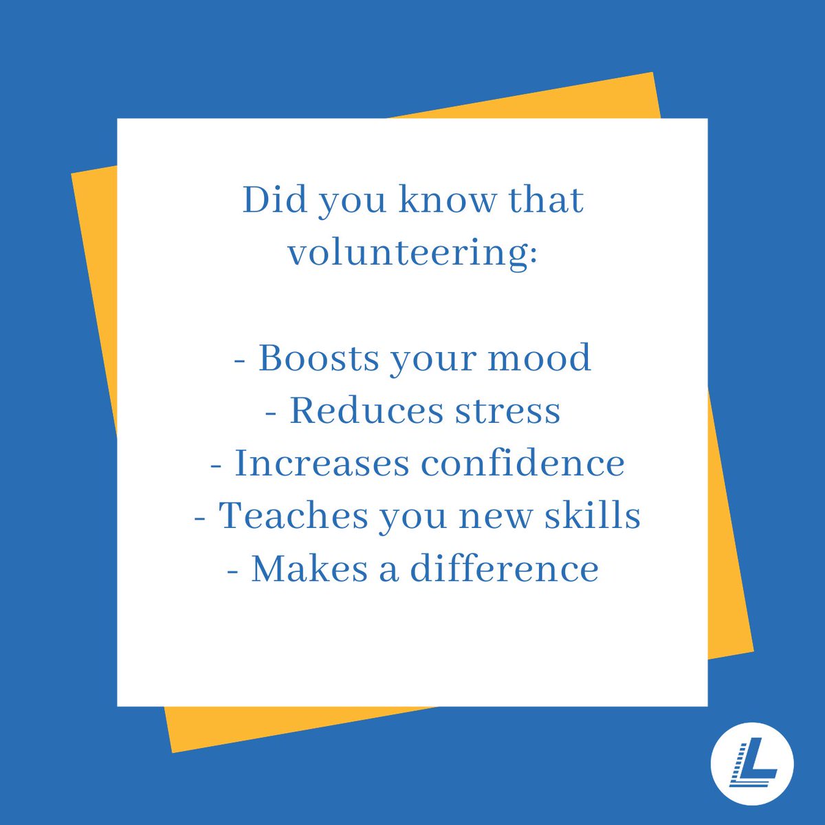 For National Volunteer Month, we are highlighting the benefits of volunteering!
We are forever grateful to those who give their time to volunteer for nonprofits across the world. Thank you all for your support 💛
#VolunteerMonth #BeStrong #NoMoreHospitalGowns #LukesFastBreaks