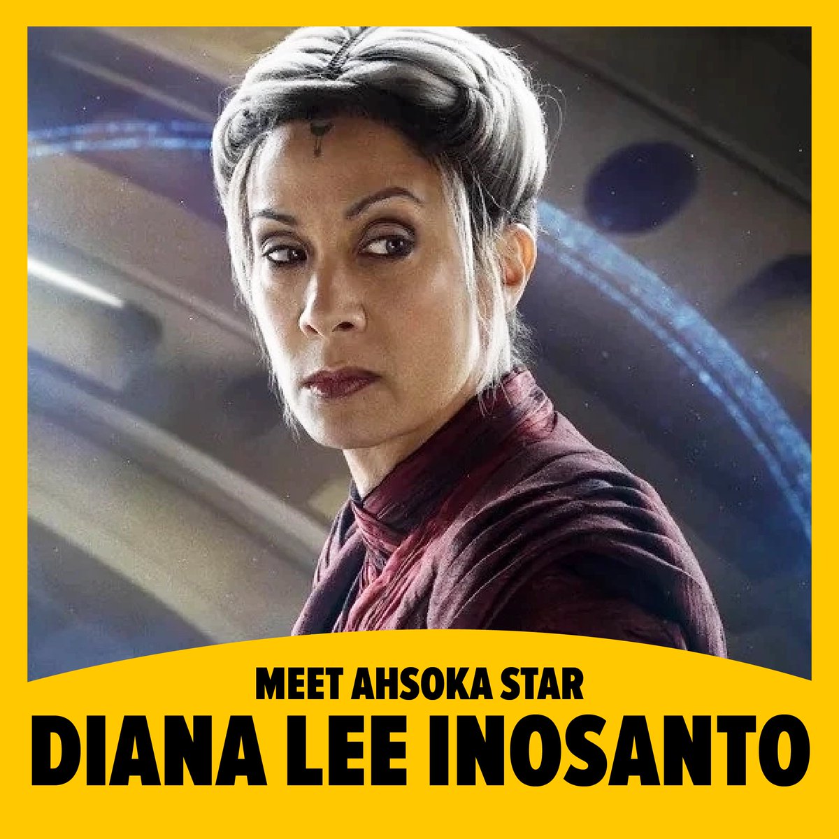 If you hear the ringing of a beskar spear be careful, a Nightsister may be near. Meet Diana Lee Inosanto (Morgan Elsbeth) from Ahsoka at #FANEXPOBoston this June. Tickets are on sale now. spr.ly/6011w4oxW @TheRealDLI #Ahsoka #MorganElsbeth #StarWars #Fandom