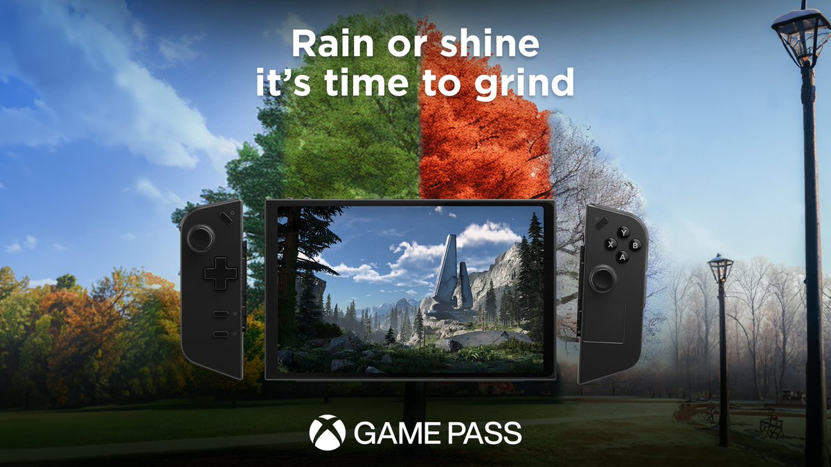 Game wherever the weather takes you with the Legion GO and @XboxGamePass 🎮