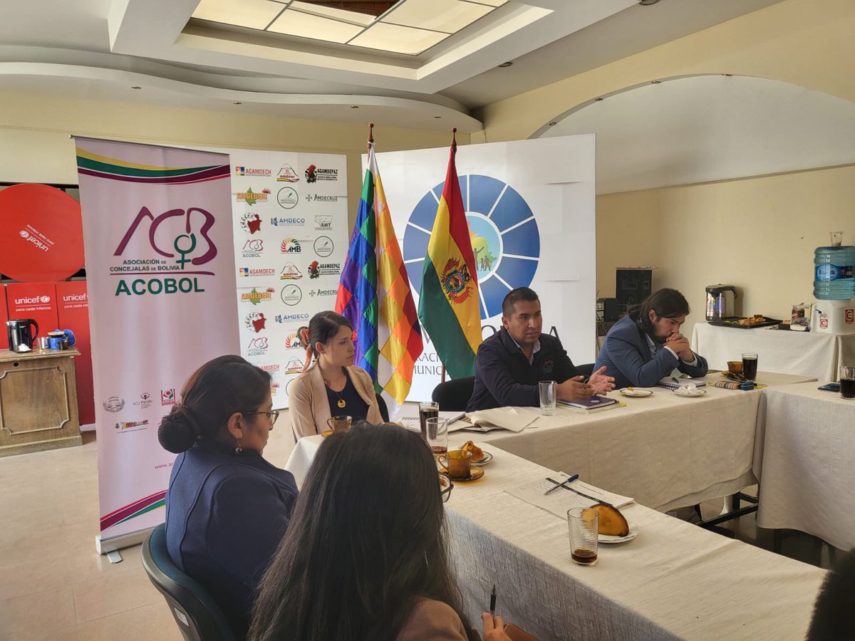 Asociación de Concejalas y Alcaldesas de Bolivia tweet media