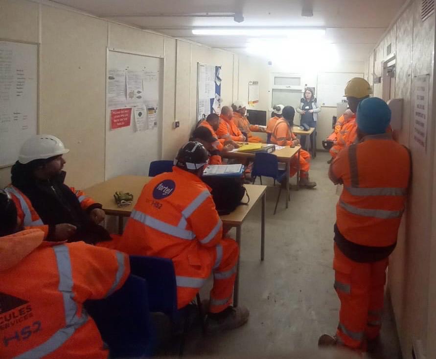 🧰 #ToolboxTalks 🧰 Last week, Anna Bieda and Ryan Grandison started bright and early with a visit to Delta Manor Drive for a Toolbox Talk session. They discussed the people-plant interface and mastering red zone training protocols. #VGCGroup #SafetyFirst