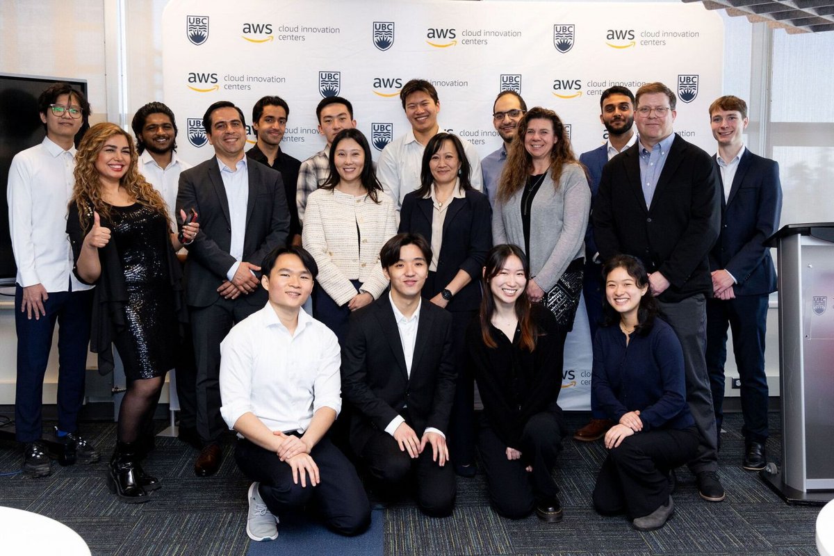 Last Friday, #UBC and Amazon Web Services (@AWS_Edu) announced the UBC Cloud Innovation Centre (CIC), powered by AWS, will pivot to a new focus on generative AI. Read more: bit.ly/446YamM #GenAI #AWS