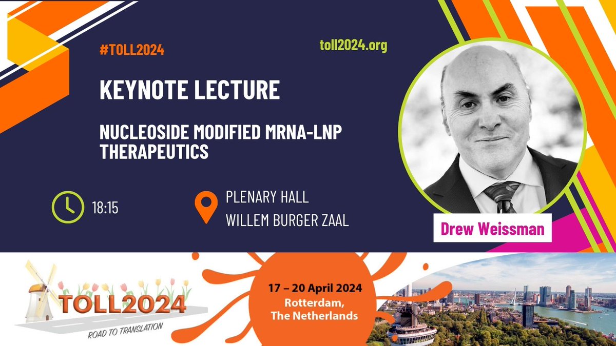 TOLLconference's tweet photo. 👉The First Keynote Lecture of #TOLL2024 begins soon.

Don't miss it and join us in Plenary Hall at 18:15! 

#InnateImmunity https://t.co/r39qulWywt