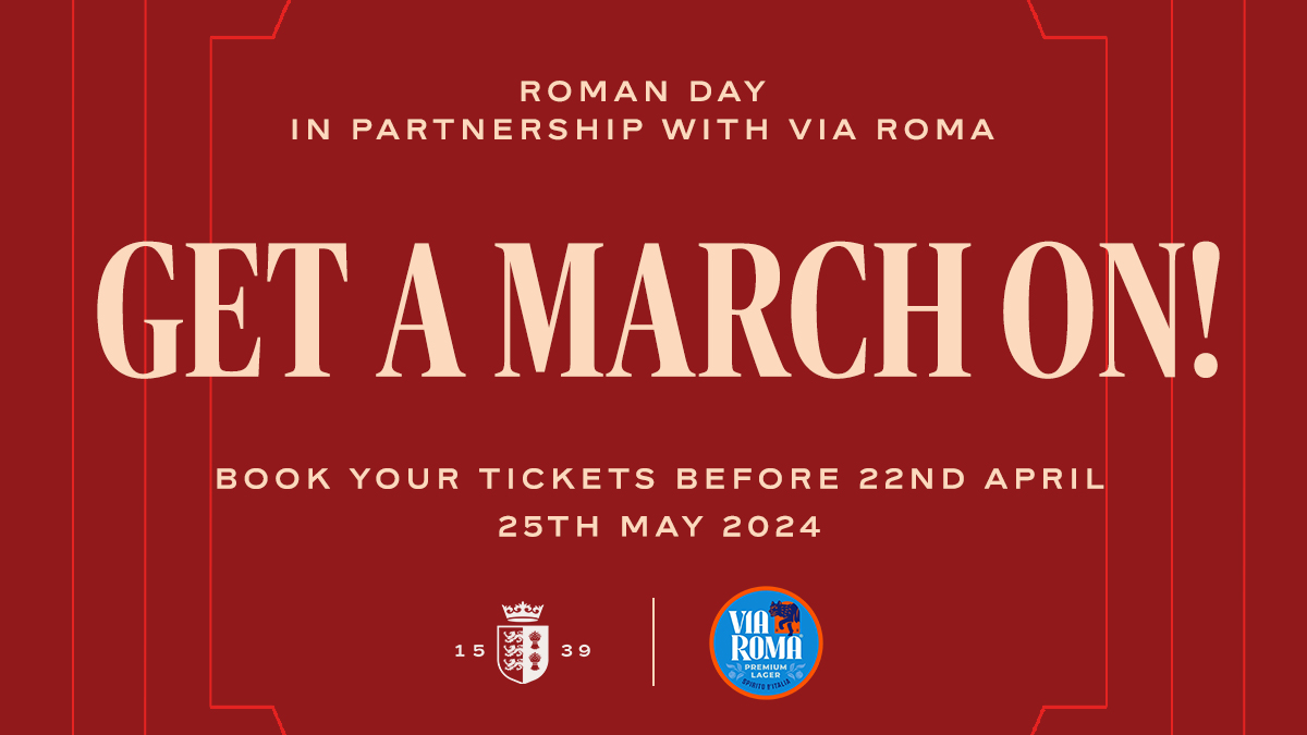 Get a march on! 🏇⚔️ You have just 5️⃣ days to make a saving on general admission tickets for Roman Day in partnership with Via Roma.⌛ Don't miss out on experiencing this historical and immersive day out at Chester Racecourse! 🎟️ chester-races.com/race-days/fixt…