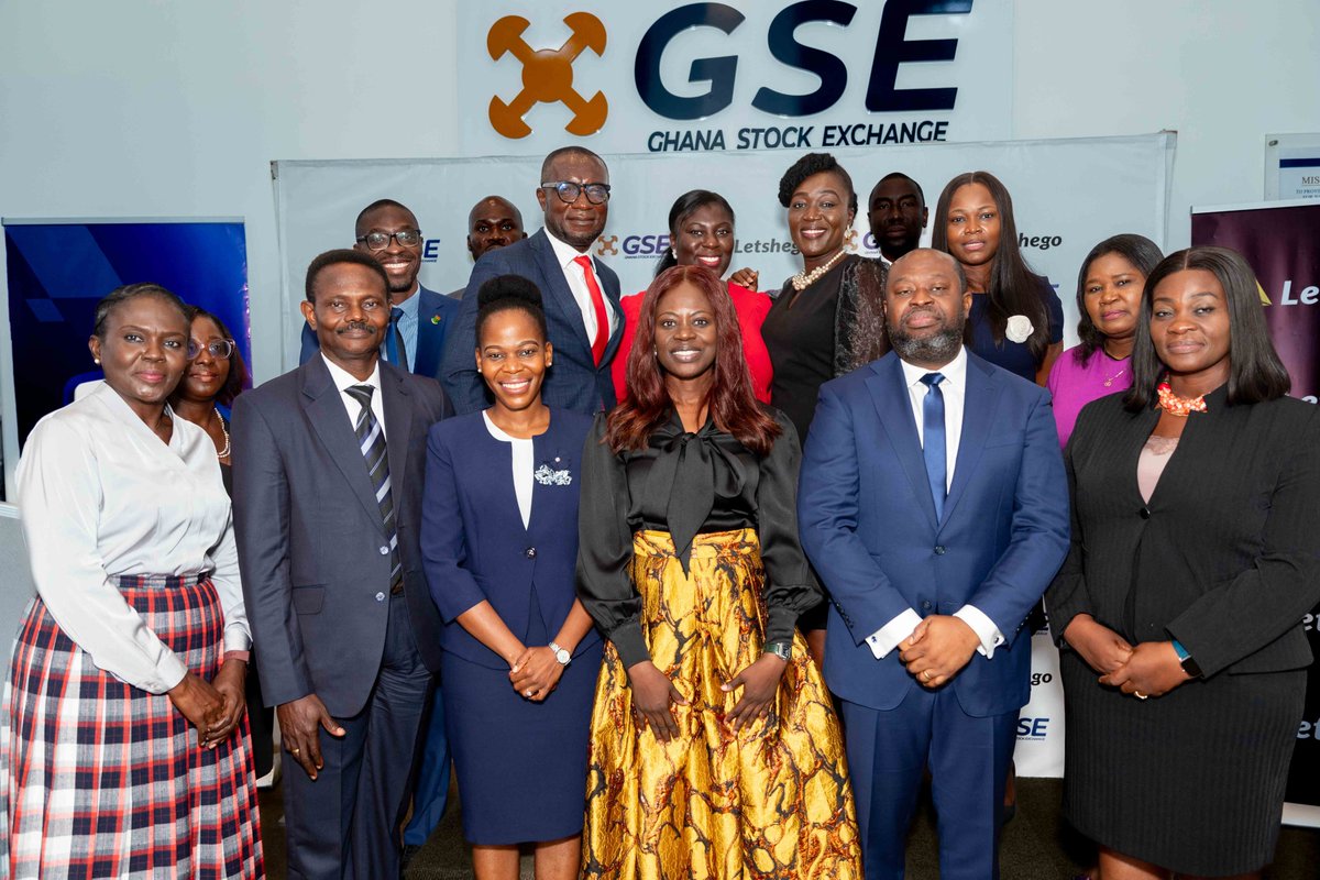 Exciting news! Letshego Ghana Savings and Loans Plc has listed its latest GHS100 million Bond on the Ghana Fixed Income Market of the Ghana Stock Exchange, highlighting our dynamic capital market and commitment to local growth. #letshegoghana