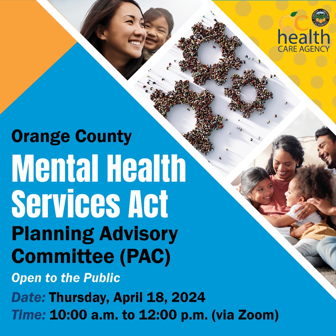 Learn about our program service delivery process and be part of the planning discussion! Topic: MHSA Policy Forum #MHSA 📌 Virtual meeting only: ochealthinfo.com/events/mhsa-po… 📅 April 18, 2024, 10 am - 12 pm