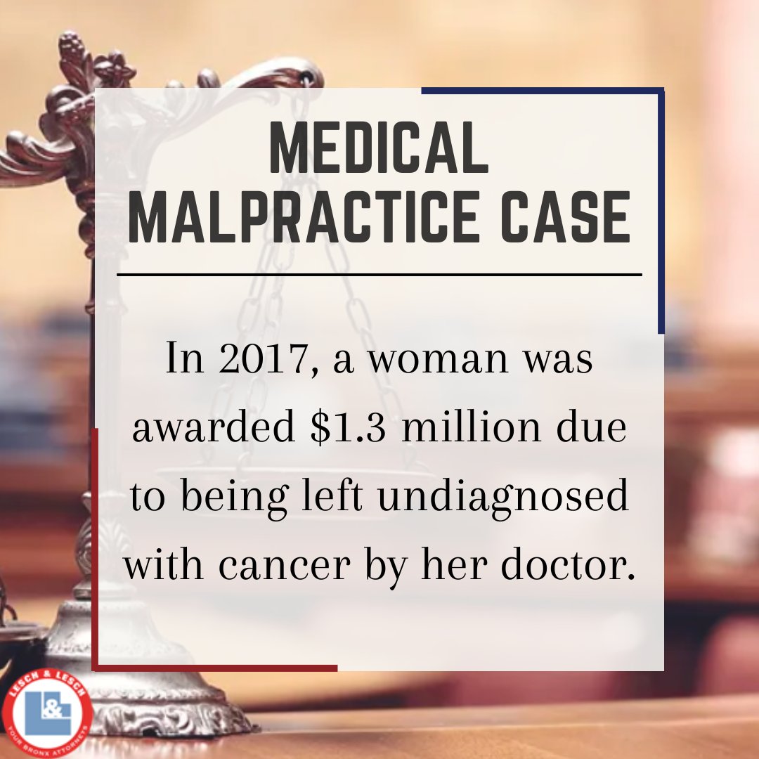 In 2016, a woman visited her doctor for a lesion found on her head. After being told it was nothing, she left. A year later, she returned to a different doctor who then found skin cancer on her scalp. In court, she was awarded $1.3 million due to the first doctor's negligence.