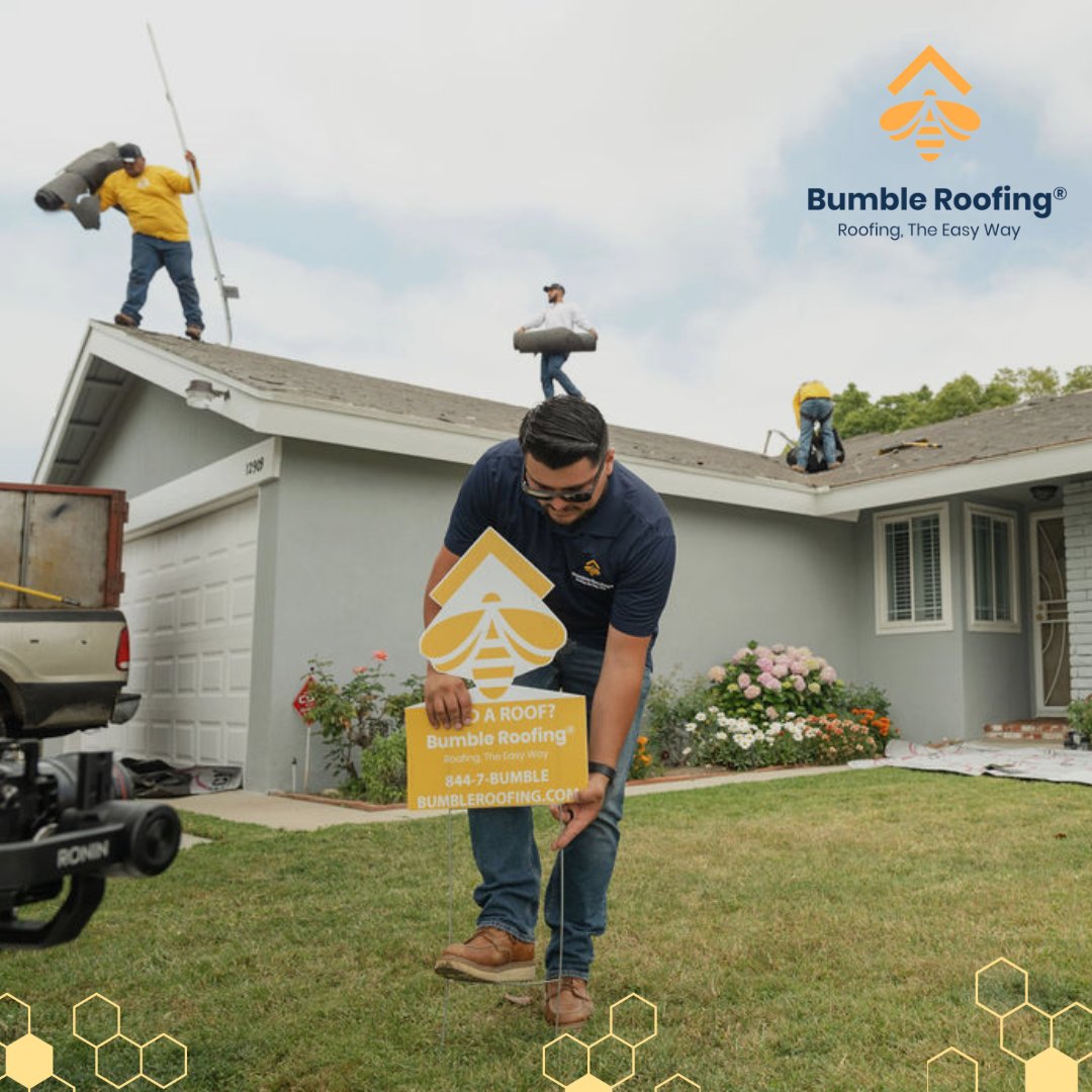 🐝 Bumble Roofing of West Houston has you covered for all your roofing needs. 
🌐 bumbleroofing.com/west-houston 📲 (713) 909-7759 
#Houston #BellaireTX #KatyTX #MissouriCity #Alief #Fulshear #WestchaseTX #CincoRanch #BunkerHill #SpringBranchTX #WestbranchTX #MemorialHouston #Eldridge
