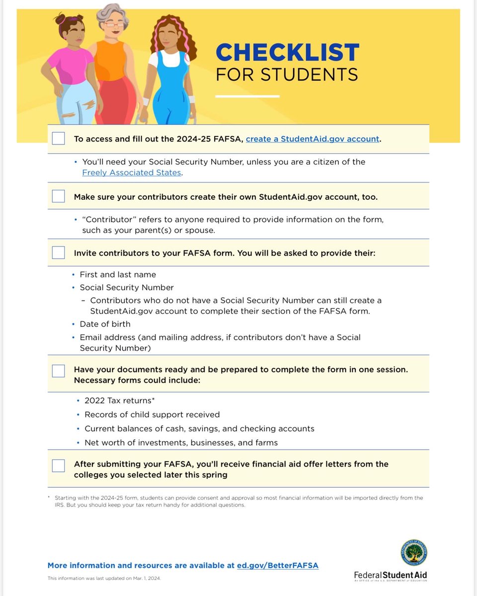 Discover the new and improved FAFSA! Scan the QR code to learn about key changes and how to access federal student aid for higher education. #FAFSA #FinancialAid