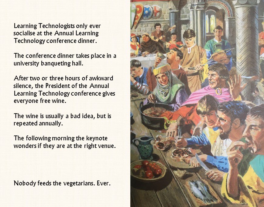 Looking forward to the conference dinner at Lumley Castle tonight #durbbu (with thanks to <a href="/lawrie/">HÜSEYİN SEVİNDİK</a> for the image)