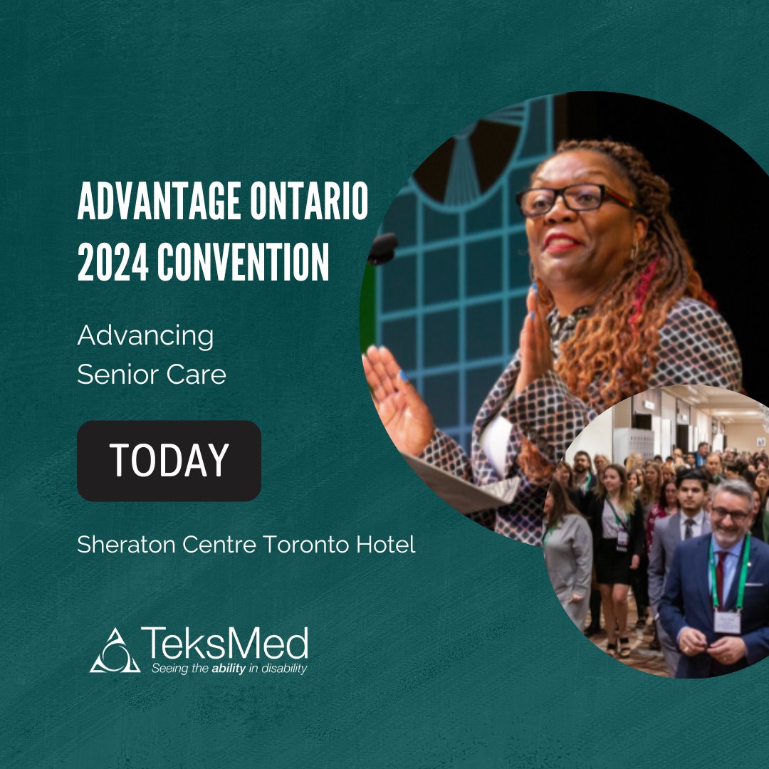 Today's the day! Join us at the Annual Convention, Advancing Senior Care, at the Sheraton Centre Toronto Hotel! Visit us at Booth 329 to learn how we're revolutionizing disability management in the senior care industry. For more information: bit.ly/49pFteU