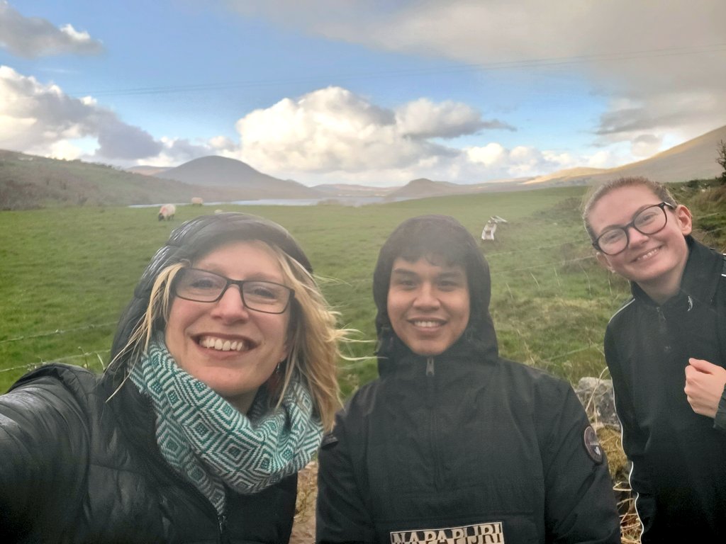 otolithgirl's tweet photo. Wonderful time dissecting #salmon at the @MarineInst, getting to know our awesome collaborators, learning more about the amazing #Burrishoole set up. Lab dancing mandatory... Apols for the bloody eyes if ur squeamish! ๐ @EssexLifeSci #otolith #UKRI_FLF https://t.co/zO9Cc29B24