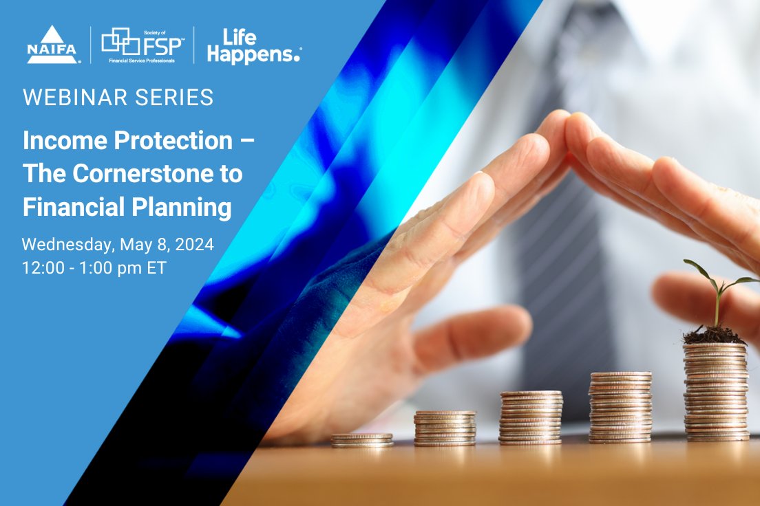 Join us for our upcoming webinar on Income Protection - The Cornerstone to Financial Planning, on May 8, 2024, from 12-1 PM Eastern. Discover effective communication techniques and tailored strategies to enhance your client services. Secure your spot now! hubs.ly/Q02t0QWn0