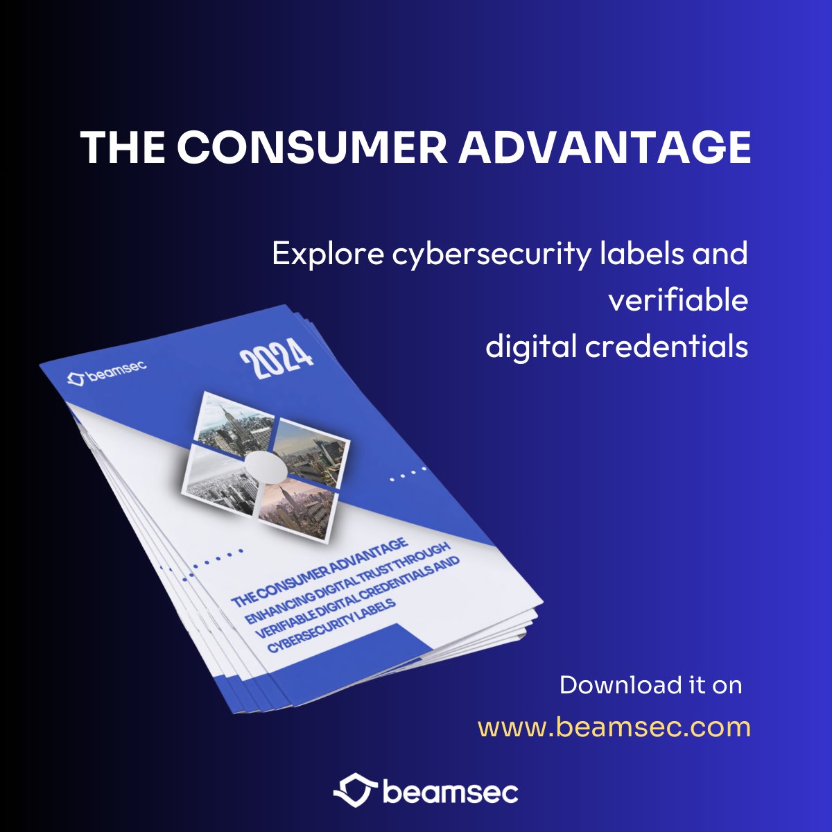 Explore more about  cybersecurity labels and verifiable digital credentials  at beamsec.com/whitepapers-eb…

 #CybersecurityLabels #VerifiableCredentials #DataProtection