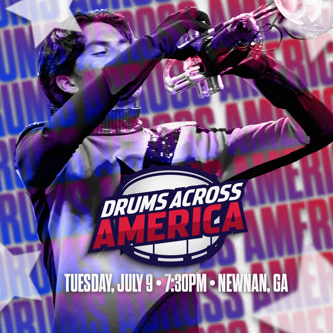 Drums Across America tickets are live now! Featuring top groups like Spirit of Atlanta and special clinics for band students, this is the event of the season! 

Click the link below to purchase tickets now! 
buff.ly/4cvOGFe 

#DCI #SpiritofAtlanta #SOA24 #AtlantaEvents