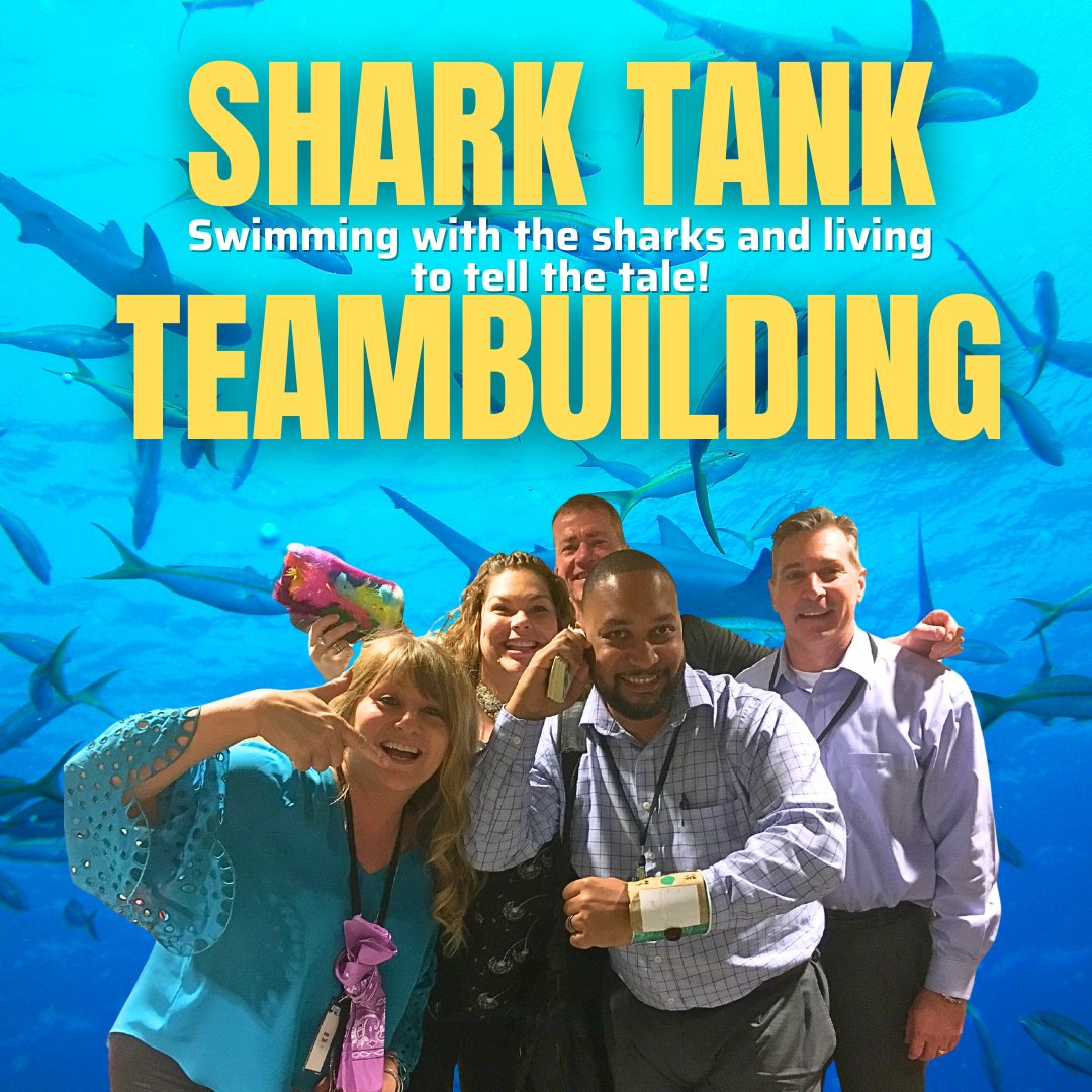 Shark Tank Team Building: Where Small Fish Dream Big! 

#Corporateevents #TeambuildingGames #TeambuildingEvent #Teambuildingactivity #TeamChallenge #CorporateTeambuilding #CreativeEvents #DFW #IFI #IdeaFountain #IdeaFountainInc #DFWEvents #TexasEvents #EventActivity