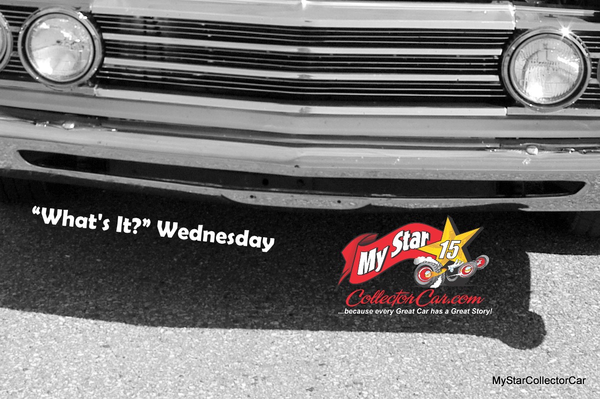 Here's the first clue to today's MyStar 'What's It?' Wednesday--see the 2nd clue in this link: mystarcollectorcar.com/mystar-april-1… #WhatsitWednesday