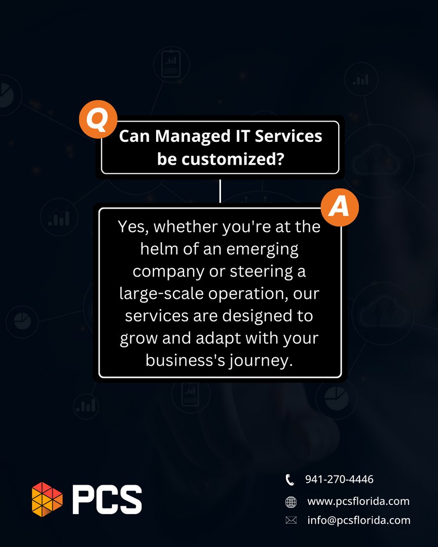 Tailor-made tech support for your unique business needs. 🌟

Whether you're managing a developing enterprise or a well-established business, our #ManagedITServices are crafted to scale and evolve alongside your organization.

#customizedIT #techsolutions #itsecurity #itservices