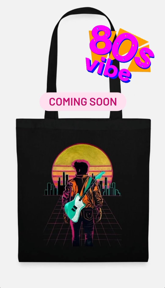 First item coming soon!😁

#totebag #80svibe #likean80smovie