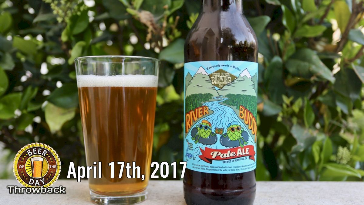 Beer of the Past for Apr 17th, 2017: River Buddy from Kern River Brewing Company (botd.us/2JmMWF) in Kernville, CA. #beersnob #beertography #craftbeer #beer #ilovebeer #lovebeer #beergeek #drinklocal @KernRiverBrewin