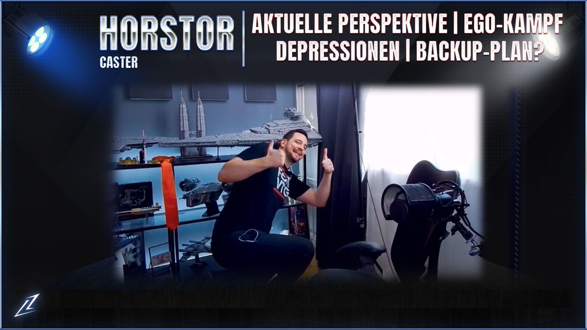 Der zweite Teil “Am Tisch mit…” @Horstor erwartet euch jetzt auf YouTube 🔔 Wir sprechen weiter über seinen Kampf gegen Depressionen, was seine aktuelle Perspektive im Casting-Bereich ist und welchen Backup-Plan er hat 💪 Am Ende gibt es noch ein paar Hardware-Tipps! 👇