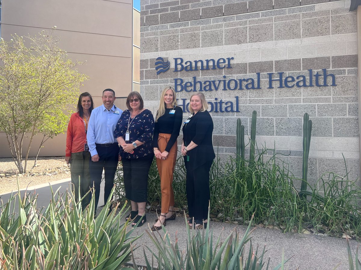 Maricopahealth's tweet photo. A focus on teens! @‌BannerHealth has launched its new adolescent substance abuse &amp; mental health program in Sun City West. Our team toured the Del E Webb Medical Center to learn more about their outpatient program for teens. https://t.co/zuVGPjFmTz #WorkingTogetherWednesday https://t.co/2YMq8dBYRq