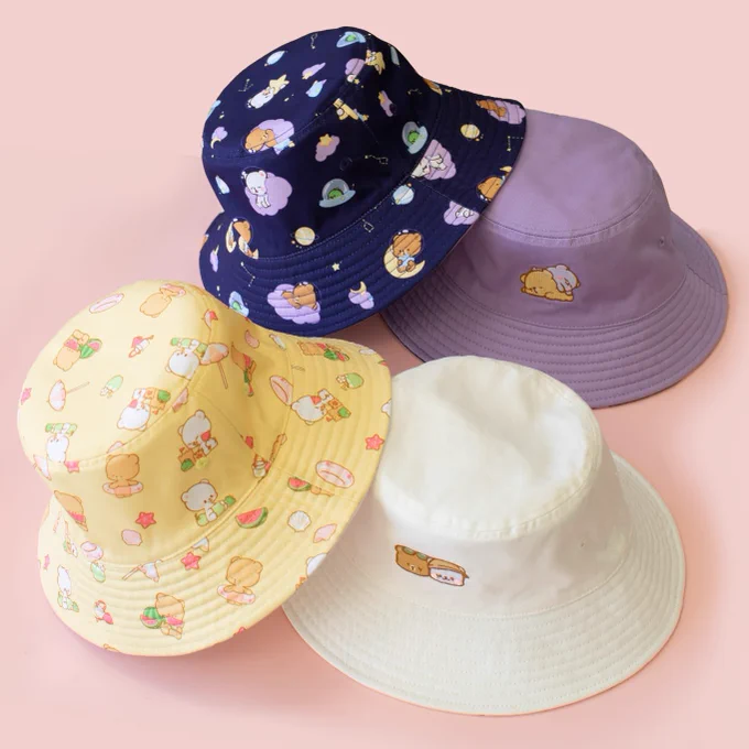 Stay stylish and sun-safe with Milk Mocha Reversible Bucket Hat~! Coming soon this Monday, April 22 at 9AM PST~!  