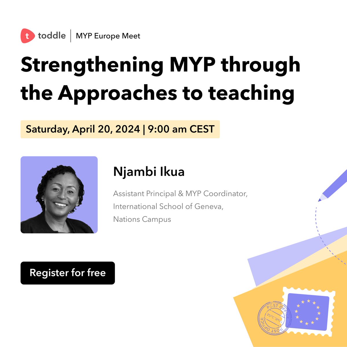 The MYP Europe Meet is just around the corner! Get ready to be inspired by thought leaders and well-known practitioners in the IB space. Join @NjambiIkua and @lorna_caputo to unpack: ✅ The 'why' behind the six IB Approaches to teaching. ✅ How the ATTs boost student inquiry…