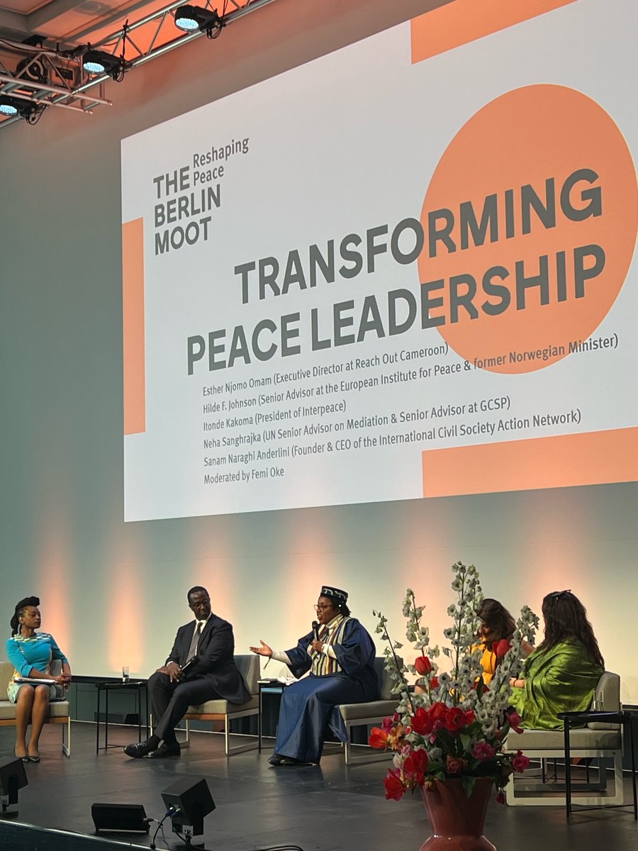 'There are thousands of women like me, whose lives have been transformed, because they had hidden potentials and their lives just had to be changed a little bit. We are the movers and shakers of the peacebuilding agenda because we do it all, at the grassroots level.'-@Reachoutreo
