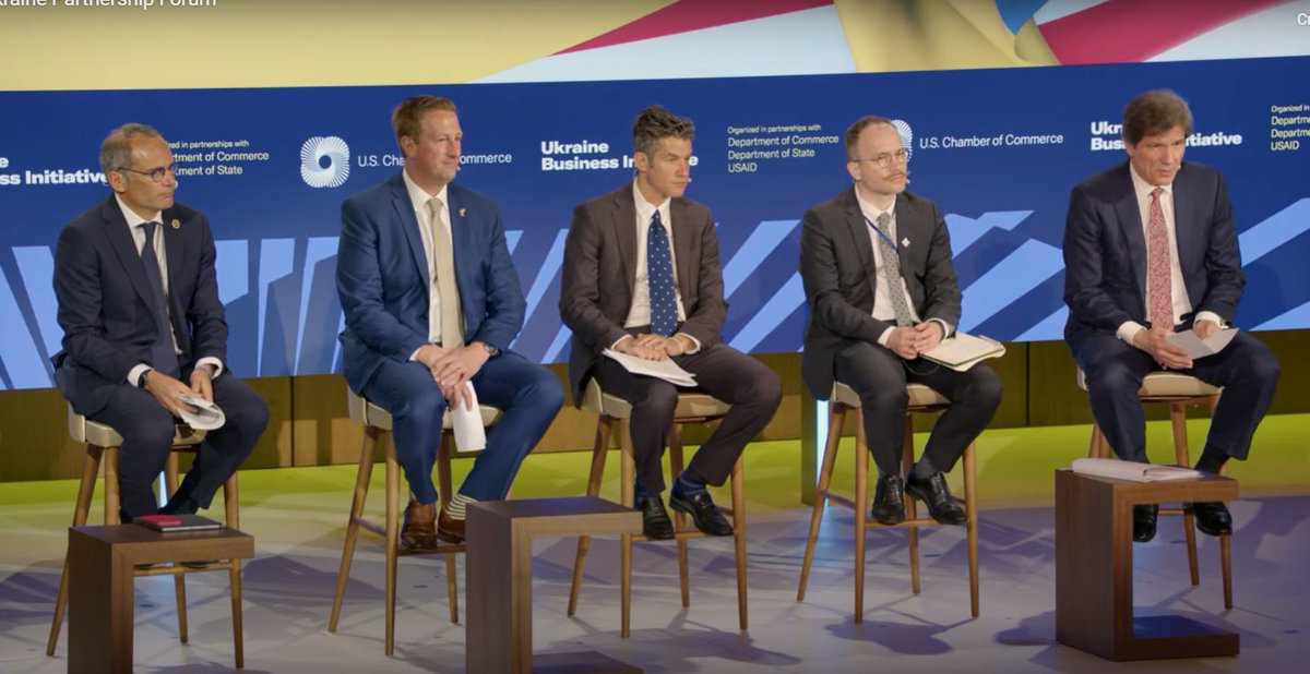 Building Economic Recovery. How do we remove barriers to investment in 🇺🇦? Discussion moderated by Jose W. Fernandez @State_E @StateDept, featuring Denys Maliuska, 🇺🇦 Minister of Justice, Mark Simakovsky @USAID, @eric_hontz @CIPEglobal, @agarmora @IFC_org #UkrainePartnershipForum