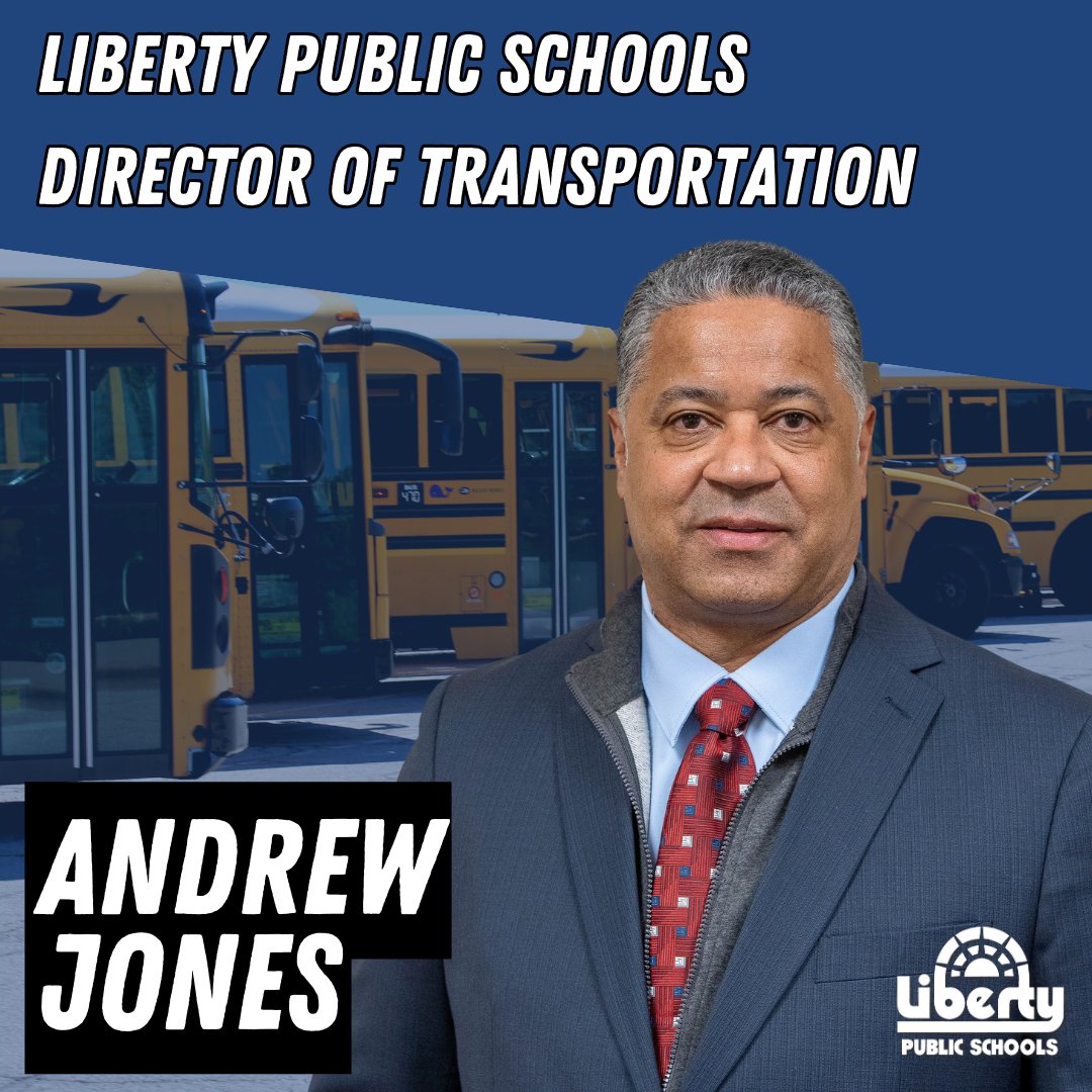 Please join us in congratulating Mr. Andrew Jones who will serve as the next LPS Director of Transportation starting in July. Welcome to Liberty! #LPSLeads Read more: bit.ly/3xC4Eh3