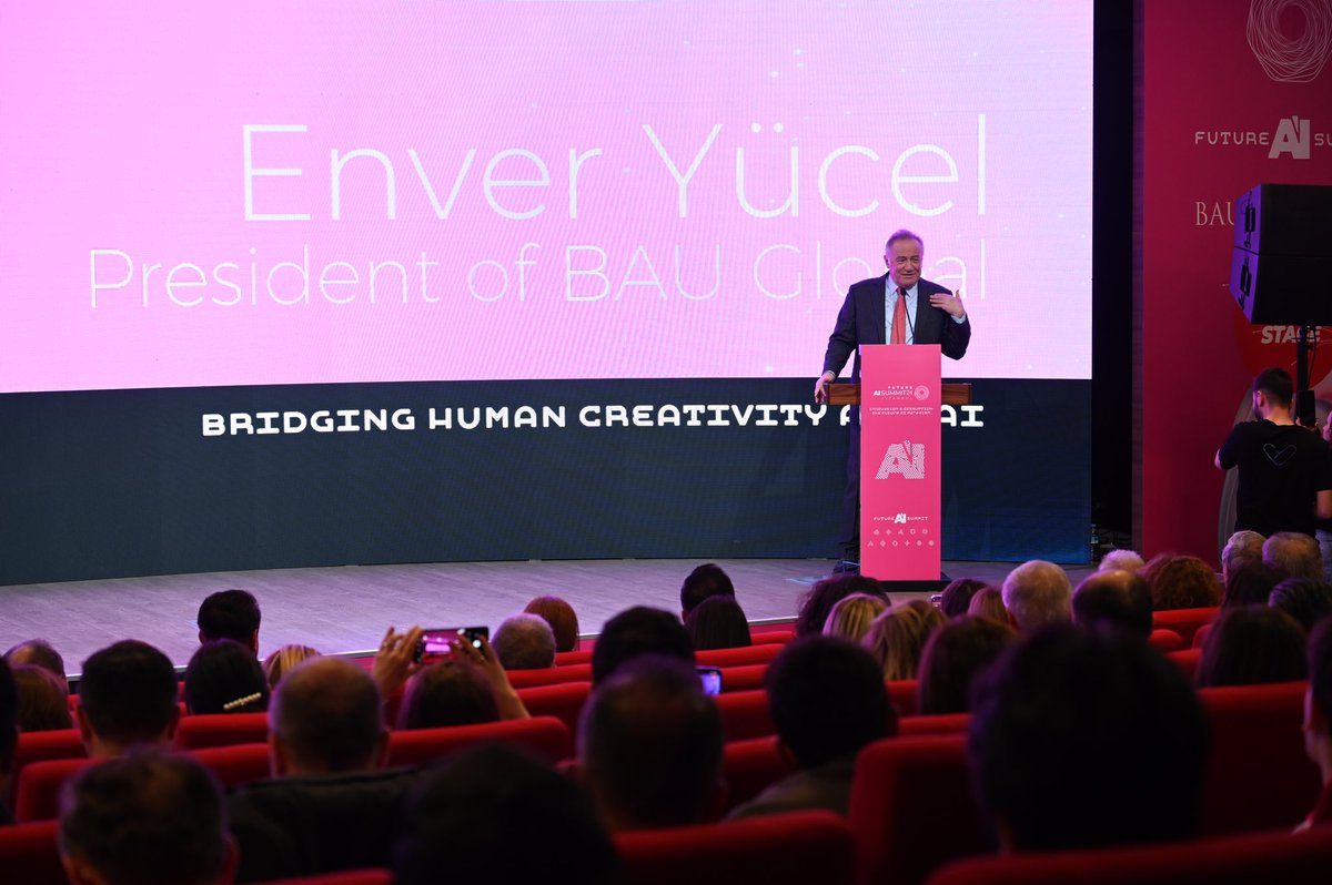UgurOkullari's tweet photo. Bahçeşehir Üniversitemizin ev sahipliğinde gerçekleşen  ve dünya genelindeki yapay zeka otoritelerini bir araya getiren Future AI Summit’24 katılımcılarına eşsiz bir deneyim yaşattı.

Genel Müdür Yardımcımız Sayın Adil Kurt, Yapay Zeka ve Eğitim konulu oturumda ‘Eğitimde Yapay Zekanın Faydaları ve Riskleri’ hakkında konuştu.

#futureAIsummit24