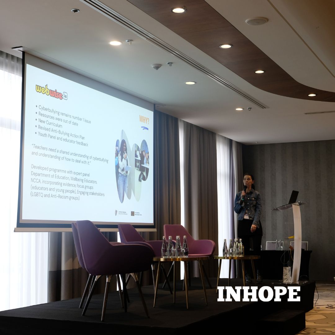 🔔Live Update from the INHOPE/Insafe Training Meeting in Warsaw: Wrapping up Day1 with a Resource competition promoting youth awareness. Congratulations to the runner-ups @webwise_ireland & @klicksafe and to the winner @betterinternetf with the project bit.ly/3vUkKCo 👏