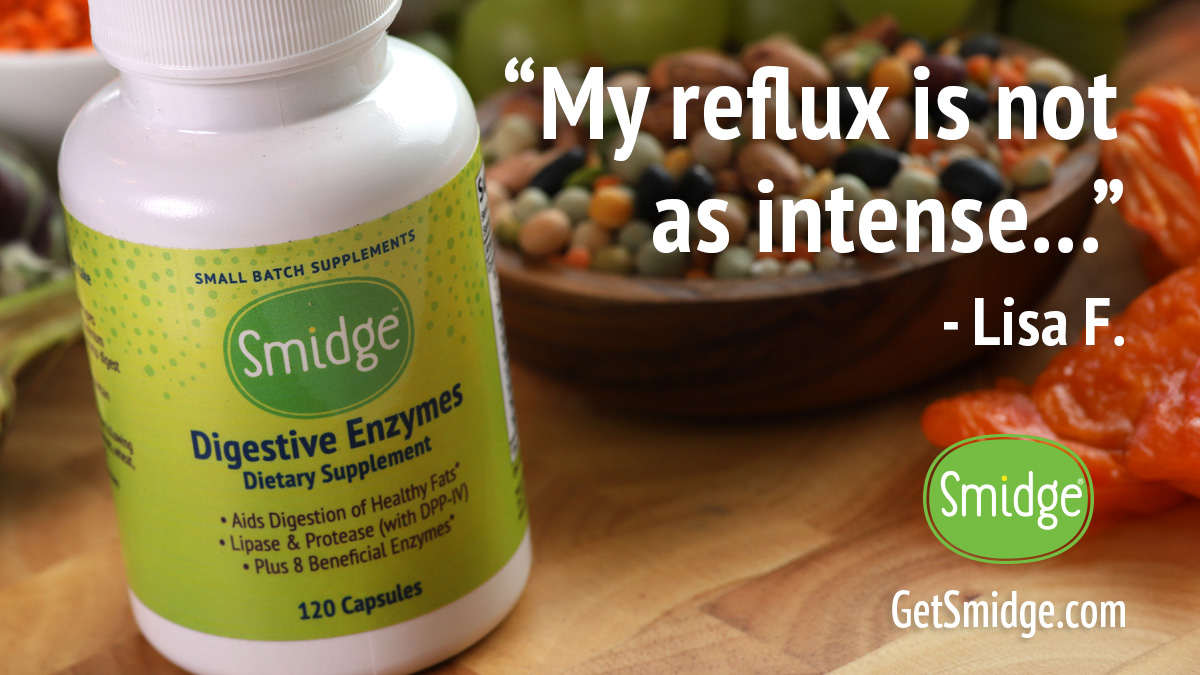 “A few days after using this I noticed my #digestion has been better. My #reflux is not as intense either after I eat certain foods… I do notice foods are agreeing with me now.” - Lisa F.
Learn more about #DigestiveEnzymes 💚 getsmidge.com/products/diges…
#GetSmidge