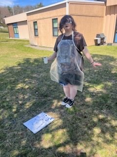 QuestarIIISPED's tweet photo. Questar III BOCES students at Sackett Educational Center took advantage of the nice weather we've had and took an art project outside - splatter paint! We love to see our students having fun and being creative.
#QuestarIII #BOCES #Art #SplatterPaint https://t.co/62UjhhqR9q