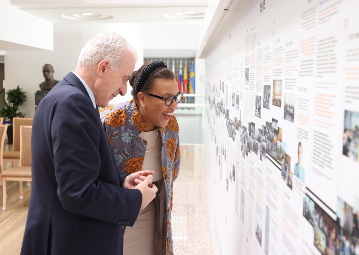 We welcomed #Commonwealth SG @PScotlandCSG at @CyprusMFA today. Extensive discussions with FM @CKombos on the common challenges our Commonwealth family is facing. The SG also met with PermSec @AKakourisCY and visited the permanent exhibition on the history of the MFA.