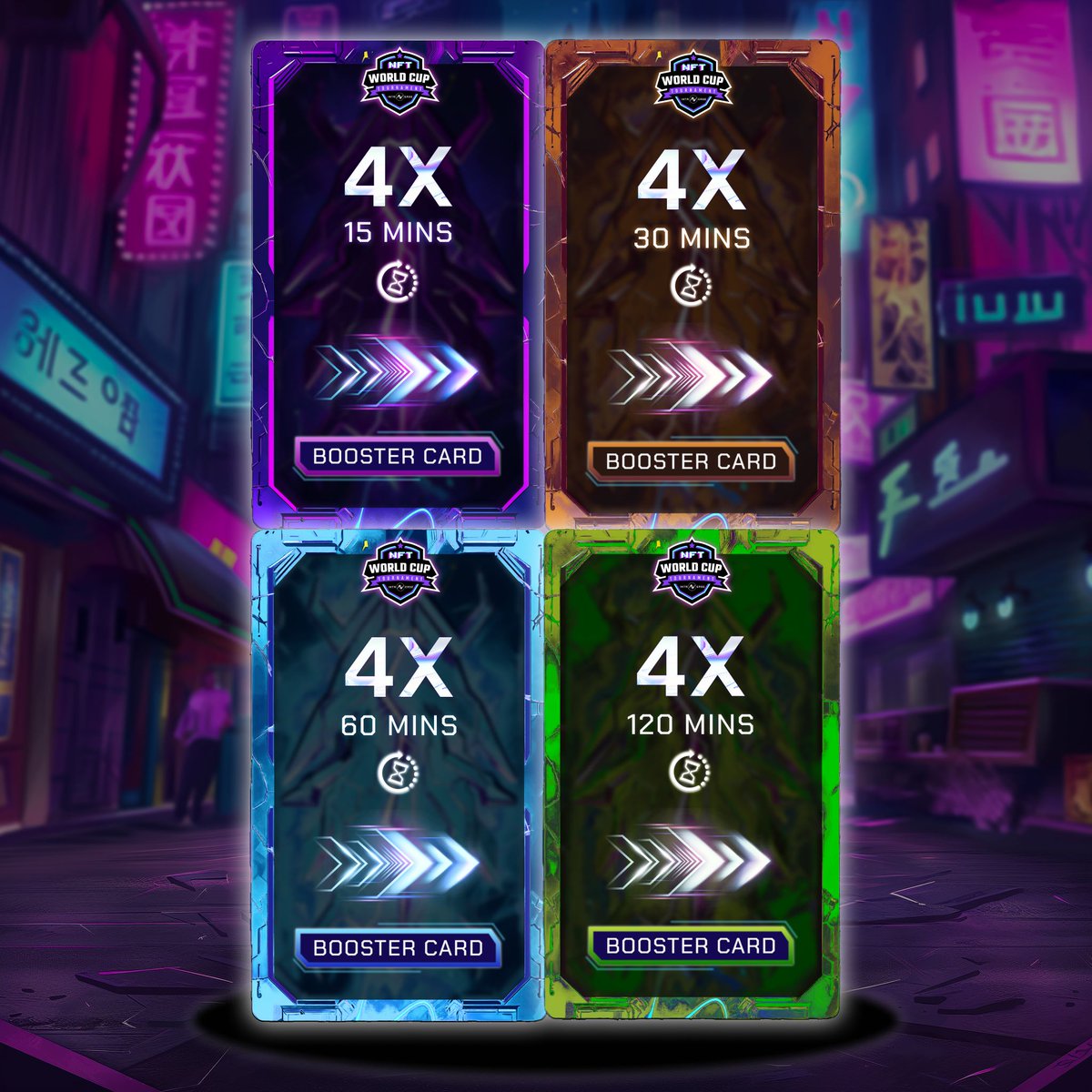 🎁 GIVEAWAY 🎁

⏳ 48 hours to WIN 4x Booster Cards!

To be eligible:
✅ Follow @intraVerse_Game
✅ Like, RT
✅ Tag 2 friends

Get ready to use your cards and compete for +1,000$!💸

#giveaway #NFTWC2024